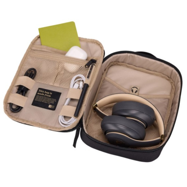 Фото - Чохол для навушників Case Logic Invigo Eco Accessory Case Large INVIAC-103 Black (3205109)