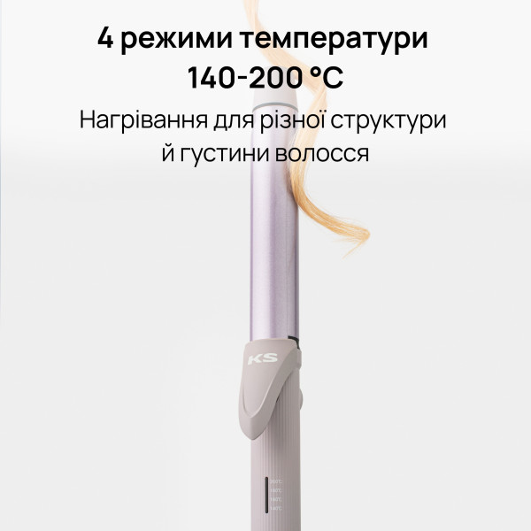 Фото - Плойка KS 28 мм В02 Violet (334321)