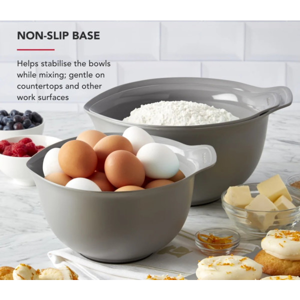 Фото - Набір мисок KitchenAid Coreline 2,4/3,3/4,3 л 3 шт. (KQG175OSCGG)