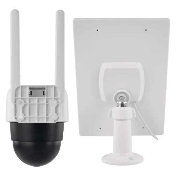 Фото - IP-камера EMOS H4067 GoSmart зовнішня з Wi-Fi, живлення Li-ion 9200 mAh сонячна панель