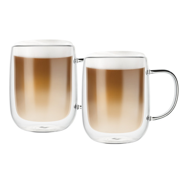 Фото - Набір чашок з подвійними стінками Ringel Guten Morgen 500 мл 2 шт. (RG-0002/2*500 s) Фото - Набір чашок з подвійними стінками Ringel Guten Morgen 500 мл 2 шт. (RG-0002/2*500 s)