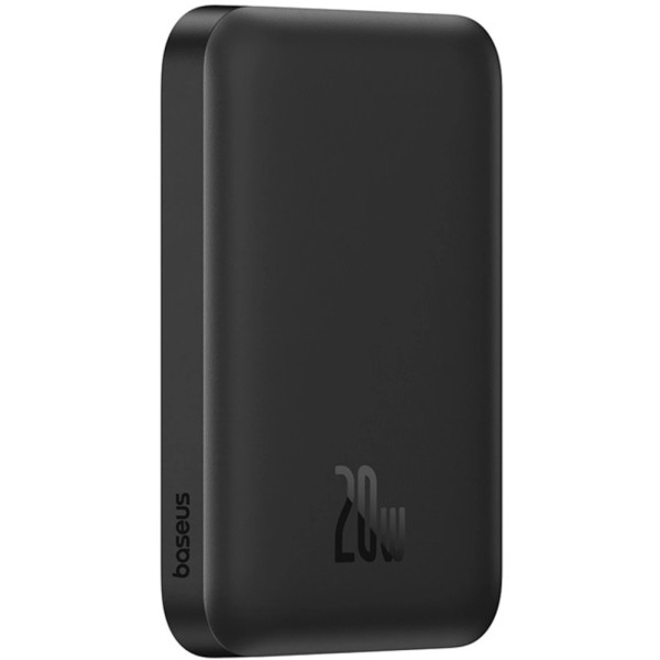 Фото - Батарея мобільна Baseus Magnetic Wireless 6000mAh Mini Air 20W PD,QC, USB-C In/Out, Qi-15W Black (P10059002113-00)