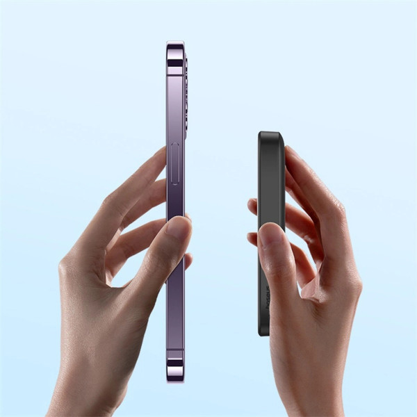 Фото - Батарея мобільна Baseus Magnetic Wireless 6000mAh Mini Air 20W PD,QC, USB-C In/Out, Qi-15W Black (P10059002113-00)