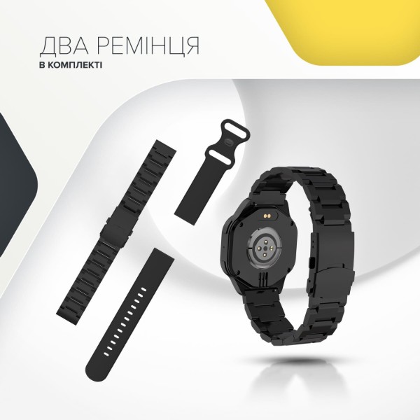 Фото - Смарт-часы Canyon Hexagon SW-88 BT-CALL Silver (CNS-SW88SS)