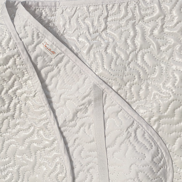 Фото - Наматрацник Zastelli паяний 90х200 см білий (15805)