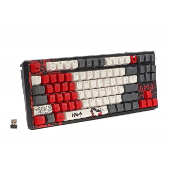 Фото - Клавіатура бездротова ігрова Bloody WS87 (Naraka)