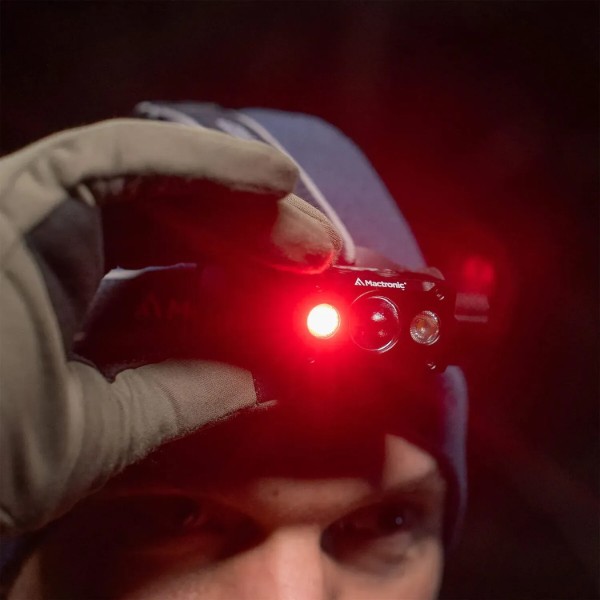 Фото - Фонарь налобный Mactronic Black Eye H40 (4000 Lm) Cool White/Red LED Rechargeable Type-C (THL0061)