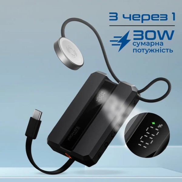 Фото - Батарея мобільна Promate 10000mAh (neo-10.black)