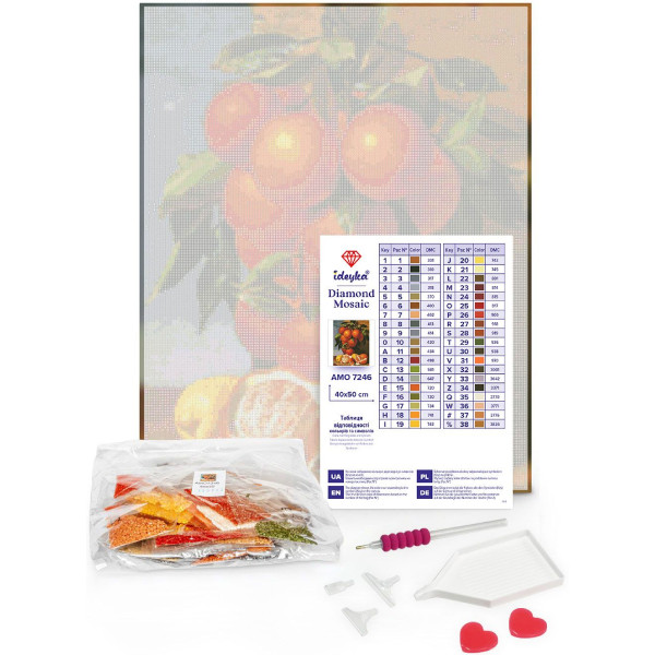 Фото - Алмазний живопис Ideyka Захід сонця в Лондоні 40х50 см (AMO8064)