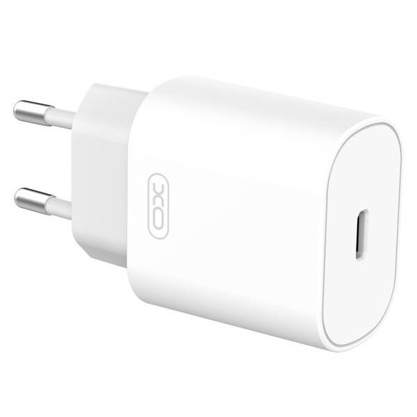 Фото - Мережевий зарядний пристрій XO L91 - 25W PD Single port USB-C (L91_White)