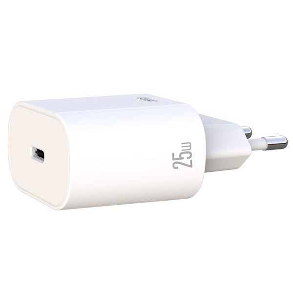 Фото - Мережевий зарядний пристрій XO L91 - 25W PD Single port USB-C (L91_White)