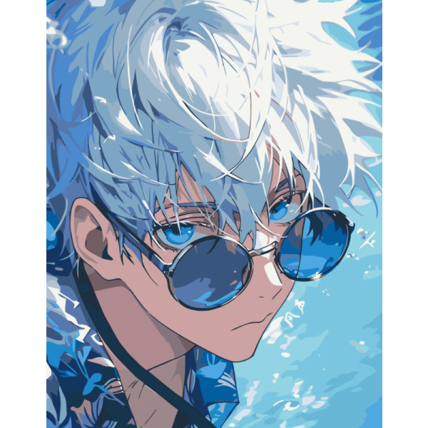 Фото - Картина за номерами ArtCraft Ґоджьо Сатору 40х50 см (16090-AC)