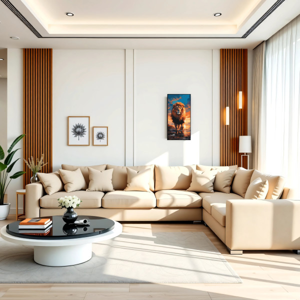 Фото - Картина за номерами ArtCraft Цар звірів 40х80 см (11544-AC)