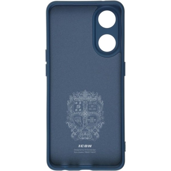 Фото - Чохол для смартфону Armorstandart Icon for Oppo Reno8 T 4G Camera cover 4G Dark Blue (ARM68121)