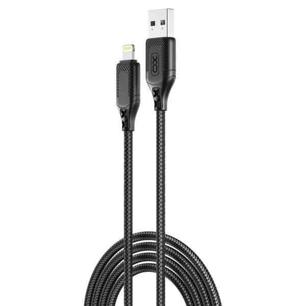 Фото - Кабель XO NB235 Zebra Series Braided USB-A to Lightning 1 m (NB235_L_Black) Фото - Кабель XO NB235 Zebra Series Braided USB-A to Lightning 1 m (NB235_L_Black)