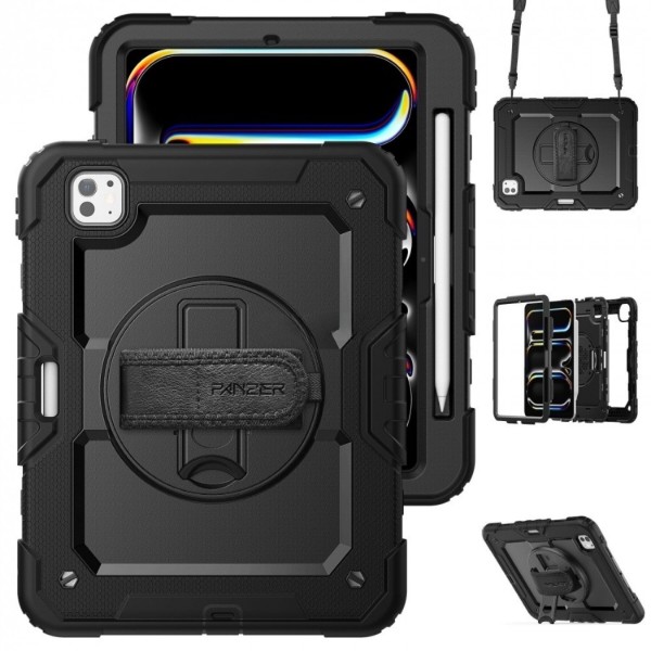 Фото - Чехол для планшета Armorstandart Panzer for iPad Pro 11 2025/2024 Black (ARM82527)