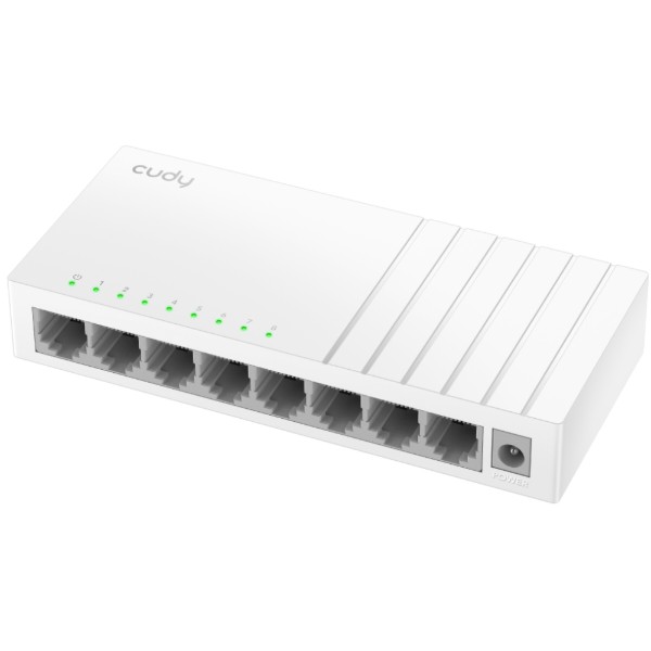 Фото - Коммутатор локальної мережі (Switch) Cudy FS108D