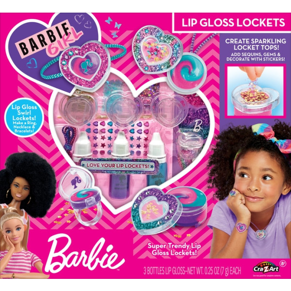 Фото - Набор косметики Cra-Z-Art Barbie Sparkle Lockets (34068CRA)