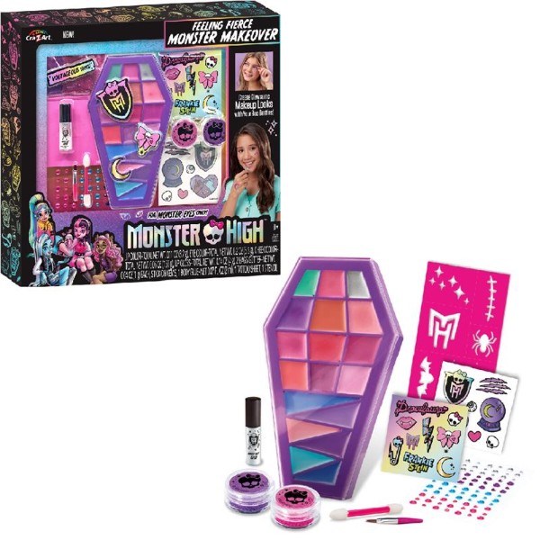 Фото - Набір косметики Cra-Z-Art Monster High Feeling Fierce Makeover (72208CRA)