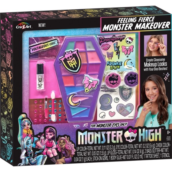 Фото - Набір косметики Cra-Z-Art Monster High Feeling Fierce Makeover (72208CRA) Фото - Набір косметики Cra-Z-Art Monster High Feeling Fierce Makeover (72208CRA)