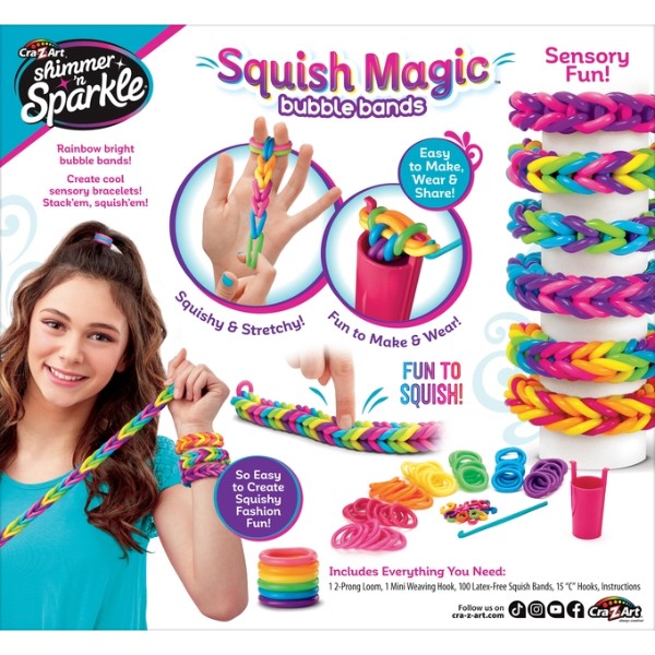 Фото - Набор для изготовления украшений Cra-Z-Art Squish Magic Bubble Bands (17343CRA)
