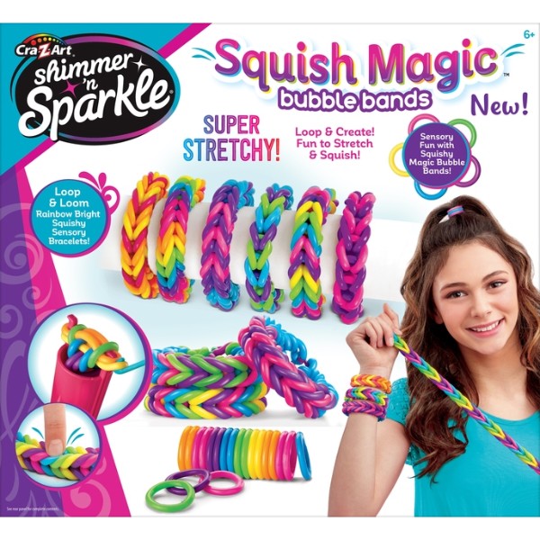 Фото - Набор для изготовления украшений Cra-Z-Art Squish Magic Bubble Bands (17343CRA)