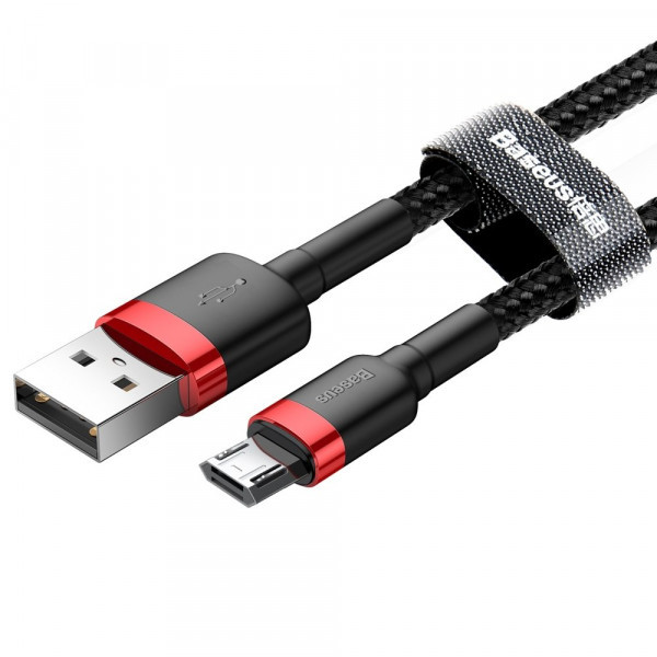 Фото - Кабель синхронізації даних Baseus USB 2.0 AM-MicroUSB M 3.0m (CAMKLF-H91)