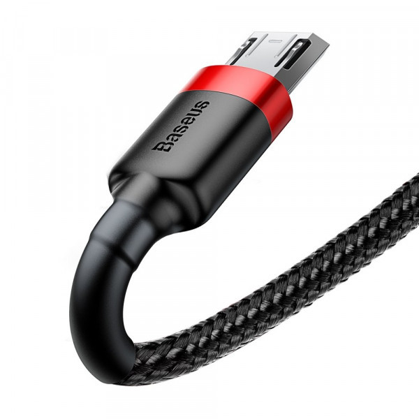 Фото - Кабель синхронізації даних Baseus USB 2.0 AM-MicroUSB M 3.0m (CAMKLF-H91)