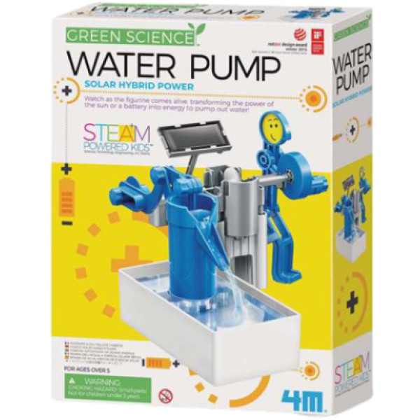 Фото - Набір для дослідження 4М Водяний насос на сонячній батареї (00-03425) Фото - Набір для дослідження 4М Водяний насос на сонячній батареї (00-03425)