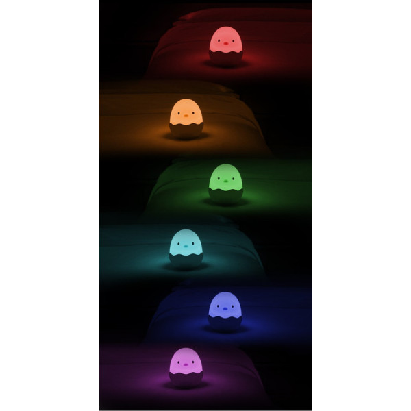 Фото - Нічник дитячий Beiens музичний Курча рожевий (ZN05pink)