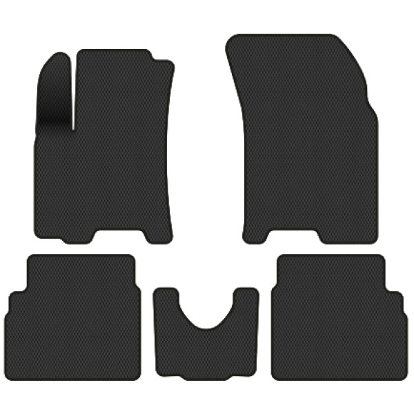 Фото - EVA коврики в салон авто EVAtech для Aveo (T250) 3-doors Restyling Chevrolet 2005-2011 1 поколение Htb EU CT337C5RBB