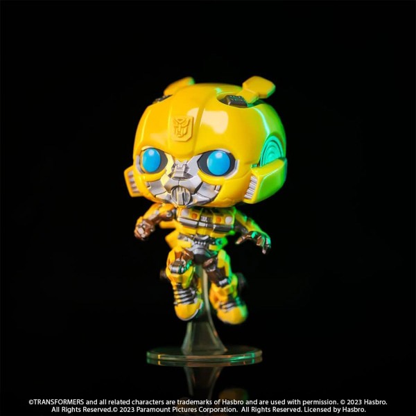 Фото - Коллекционная фигурка FUNKO POP! cерии Трансформеры - БАМБЛБИ В ПРЫЖКЕ (63954)