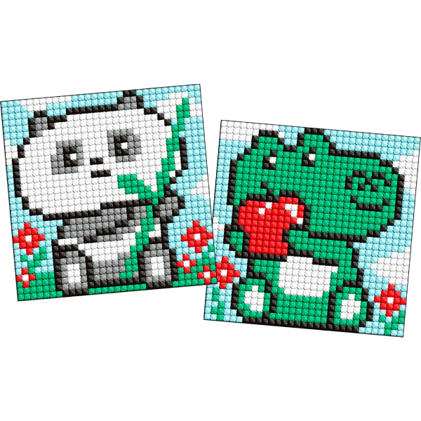 Фото - Набор для изготовления декора Ideyka с алмазной мозаикой на магнитной основе для детей Удивительные вкусности 9x9 см (AMG1069)