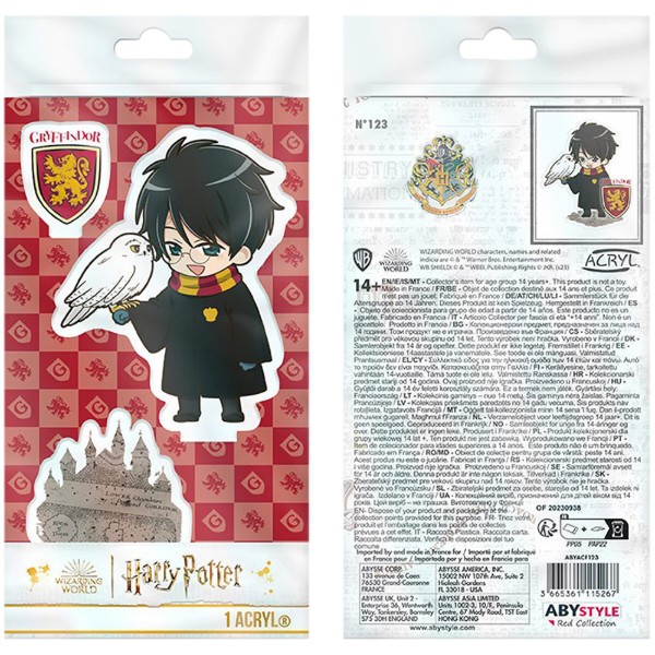 Фото - Колекційна фігурка ABYstyle HARRY POTTER Harry and Hedwig (ABYACF123)