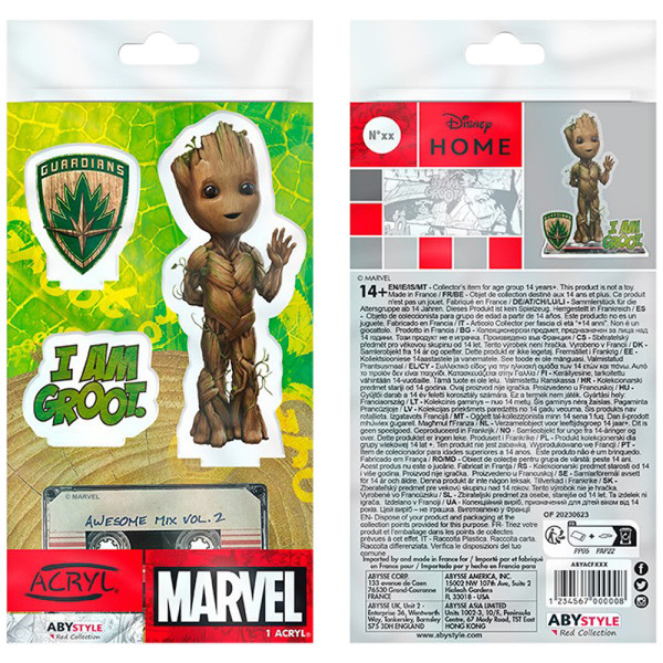 Фото - Коллекционная фигурка ABYstyle MARVEL Baby Groot (ABYACF149)