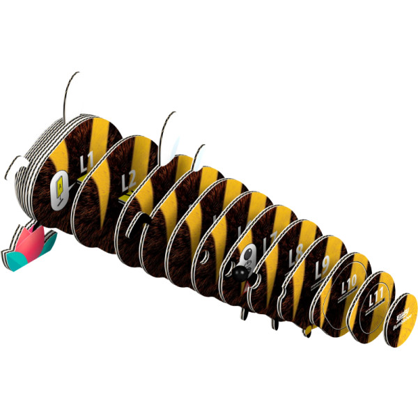 Фото - 3D пазли EUGY Зоопарк: Джміль (XEG-073)