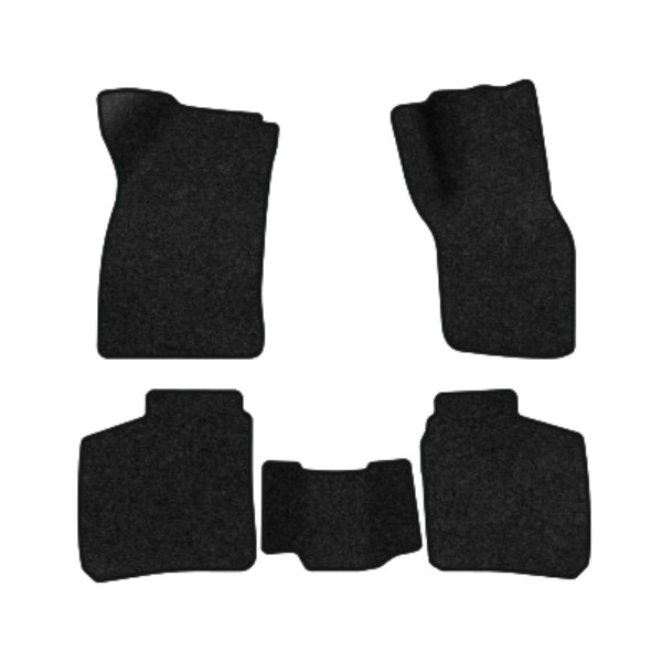 Фото - Килимки ворсові в салон авто EVAtech Premium для Volvo S40 (Right-hand Drive) 1996-2004 1 покоління Sedan EU чорний кант (VV33895CD5VPB)