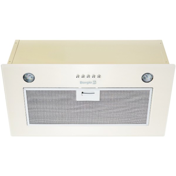 Фото - Вытяжка встраиваемая Borgio BBI (TR) 5840 Ivory Glass MU 850