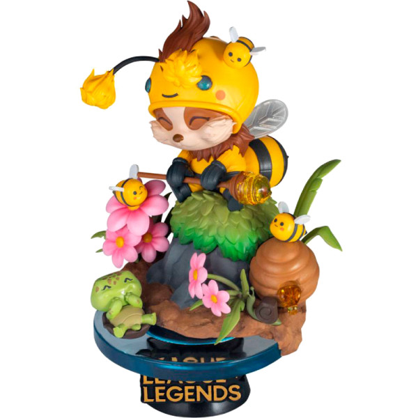 Фото - Коллекционная фигурка набор Beast Kingdom LEAGUE OF LEGENDS Diorama Stage-119 Beemo & BZZZiggs Set (D-Stage119)