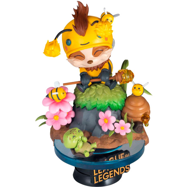 Фото - Коллекционная фигурка набор Beast Kingdom LEAGUE OF LEGENDS Diorama Stage-119 Beemo & BZZZiggs Set (D-Stage119)