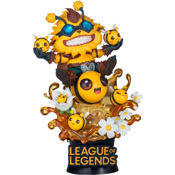 Фото - Коллекционная фигурка набор Beast Kingdom LEAGUE OF LEGENDS Diorama Stage-119 Beemo & BZZZiggs Set (D-Stage119)