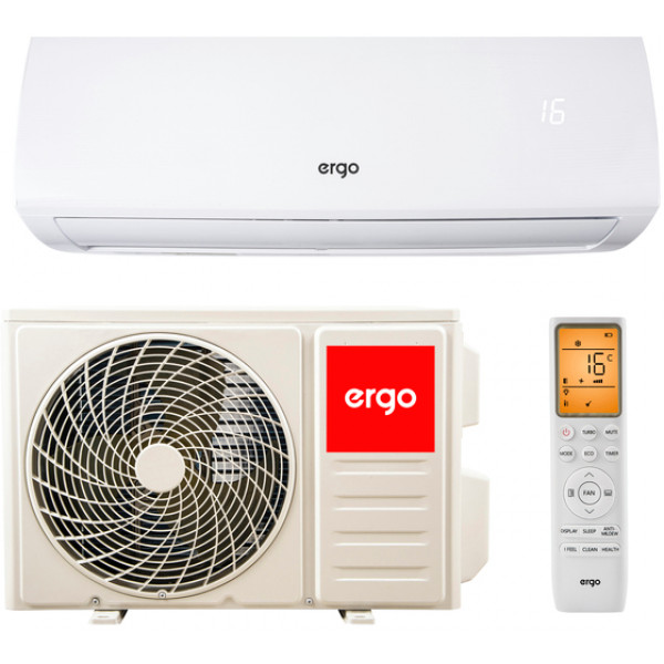 Фото - Кондиціонер спліт Ergo ACI 1223 SWН WIFI