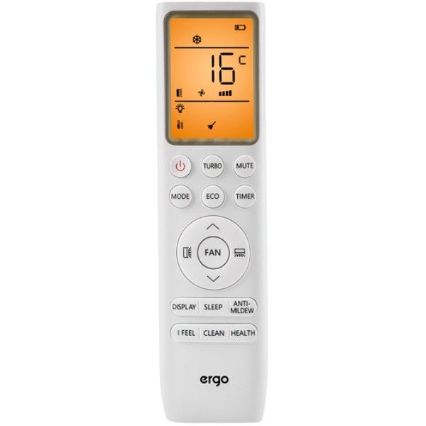 Фото - Кондиціонер спліт Ergo ACI 1823 SWН WIFI