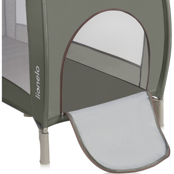 Фото - Манеж-ліжко Lionelo Sven Plus Beige Olive