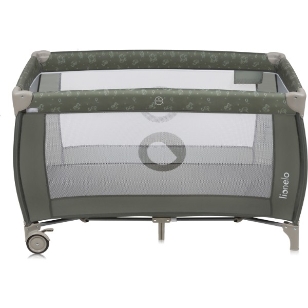 Фото - Манеж-ліжко Lionelo Sven Plus Beige Olive