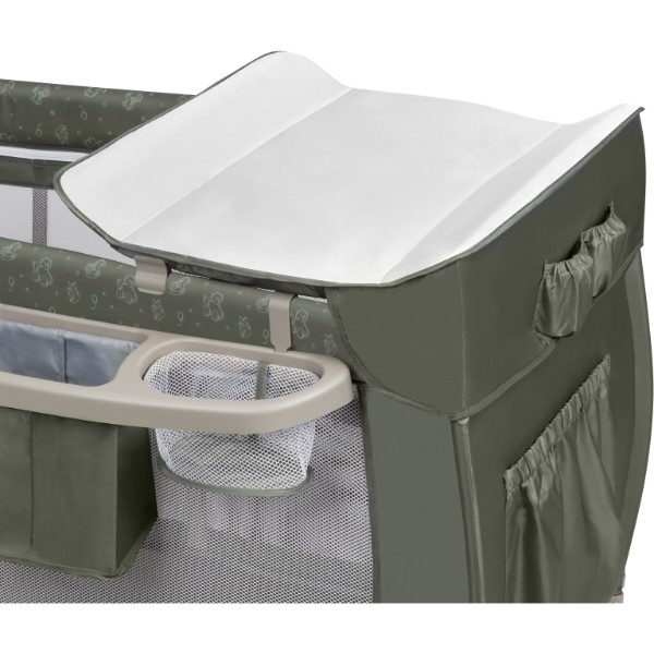 Фото - Манеж-ліжко Lionelo Sven Plus Beige Olive