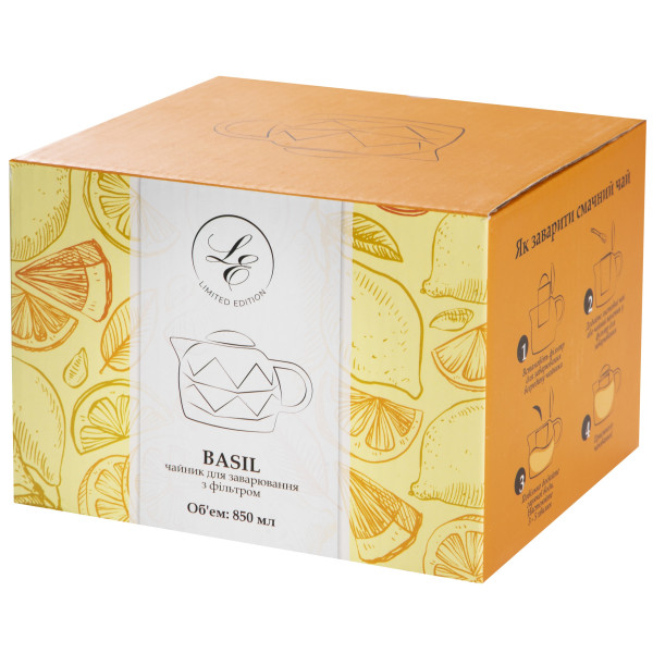 Фото - Чайник заварювальний Limited Edition BASIL 850 мл (B050019)