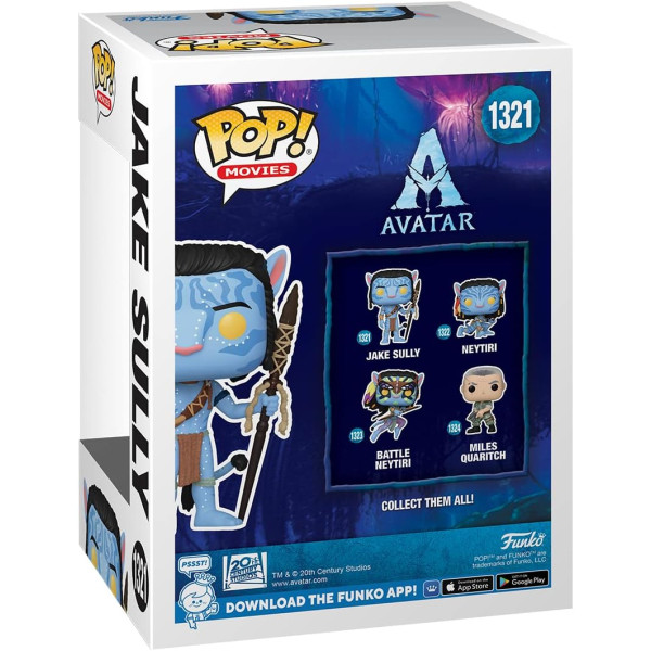 Фото - Колекційна фігурка FUNKO POP Movies: Avatar - Jake Sully (889698656412)