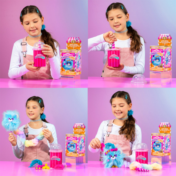 Фото - М'яка іграшка-сюрприз Cotton Candykins W2 – ПУХЛИВИЙ ЛЮБИМЕЦЬ (в асорт.) 27301(W2)