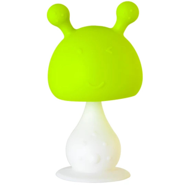 Фото - Прорізувач Baby Team брязкальце Веселунчик (4037_зелений)